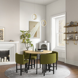 אור תליון גיאומטרי זהב 2 טבעות LED תלייה מפליז