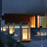 מנורת טרסה סולארית