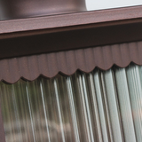 אור קיר חיצוני רטרו מלבני