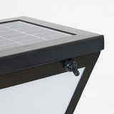 אור עיצוב מודרני LED מנורת חוץ מתכת אקריליק שחור חוץ