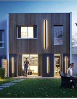 תאורת קיר עם פסים