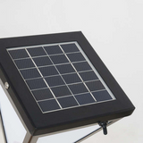 אור עיצוב מודרני LED מנורת חוץ מתכת אקריליק שחור חוץ