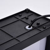 מנורת קיר חיצונית שחור ולבן