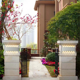 פמוט קיר עמיד למים אלומיניום LED אור קיר