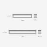 מנורת קיר חיצונית Edge