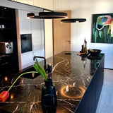 אור תליון LED עיגול מודרני