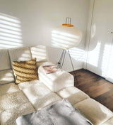 מנורת רצפת נייר אורז