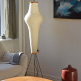 מנורת רצפת נייר אורז