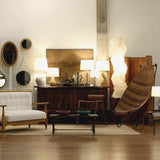 מנורת רצפת נייר אורז