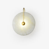 מנורת קיר LED עשויה אלבסטר