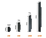 מנורת קיר LED עמיד למים