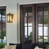 גוון זכוכית עמיד למים חווה מנורת קיר חיצונית