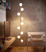 מנורת רצפת זכוכית נורדית