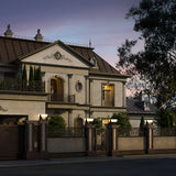 LandingLight™ | מנורת חוץ יוקרתית המופעלת באמצעות אנרגיה סולארית