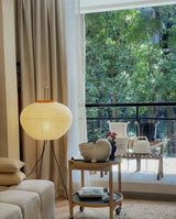 מנורת רצפת נייר אורז