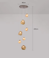 נברשת מדרגות מודרנית