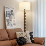 מנורת רצפה מעץ Japandi