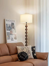 מנורת רצפה מעץ Japandi