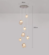 נברשת מדרגות מודרנית