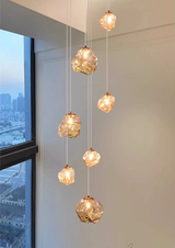 נברשת מדרגות מודרנית