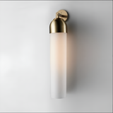 מנורת קיר מזכוכית אומנותית