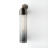 מנורת קיר מזכוכית אומנותית