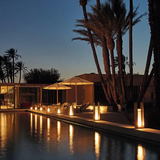 מנורת טרסה סולארית