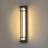 פמוט קיר חיצוני מרובע אור קיר