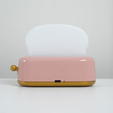 מנורת שולחן בעיצוב טוסטר (סוללה מובנית)