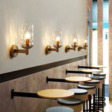 מנורת קיר זכוכית רטרו קלאסית