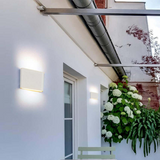 LED מודרני עמיד למים חיצוני למעלה למטה מנורת קיר פמוט קיר