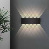 פמוט קיר עמיד למים אלומיניום LED אור קיר