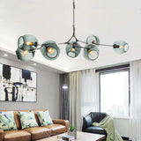 נברשת ספוטניק עם זכוכית בועה מפוצלת