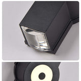 חיצוני - מנורת קיר צולבת עם לד לבן חם