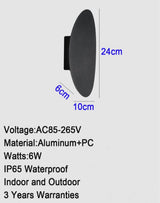 אור קיר חיצוני של Sunset