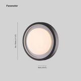 מנורת קיר חיצונית / תאורת תקרה סומק