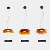 אור תליון זכוכית נורדי