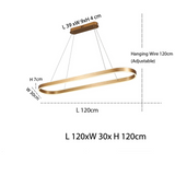 נברשת מטבח רוז גולד