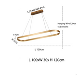 נברשת מטבח רוז גולד