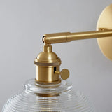 מנורת קיר מודרנית מזכוכית