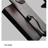 מנורת קיר רטרו תעשייתית אור ברזל