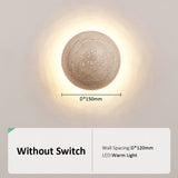 מנורת קיר בסגנון נורדי קרם