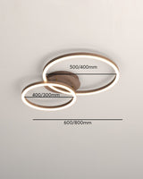 תאורה תקרת טבעת אלגנטית