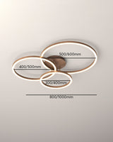 תאורה תקרת טבעת אלגנטית