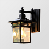מנורת קיר חיצונית Alessio Black Deco